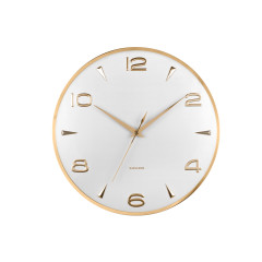 Nástenné hodiny Karlsson KA6017WH, 41cm